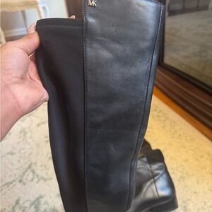 MICHAEL Michael Kors Black Combat Boots